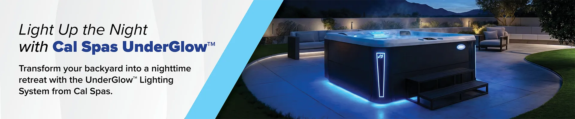 Calspas hot tub being used in a family setting - Lenexa